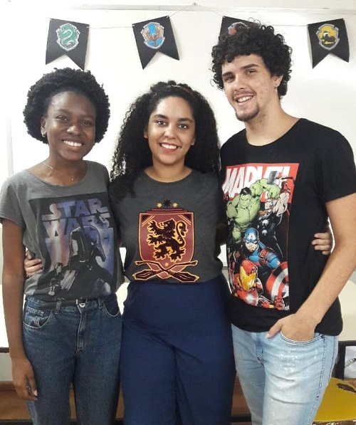 Mércia Camilo, Carolina Rodrigues e Adryel Barboza