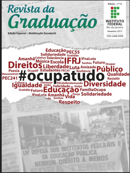 Capa da 10ª Edição da Revista Graduação